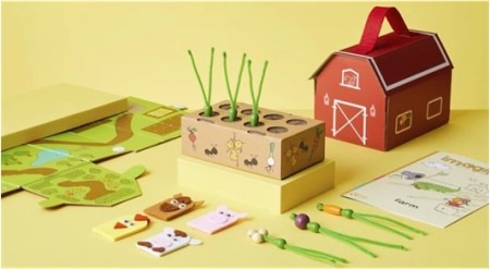 функциональные картонные коробки для детей