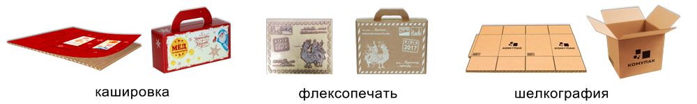 КОМУПАК - нанесение печати на гофрокороба