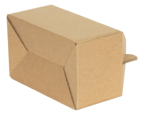 Картонная коробка для доставки еды