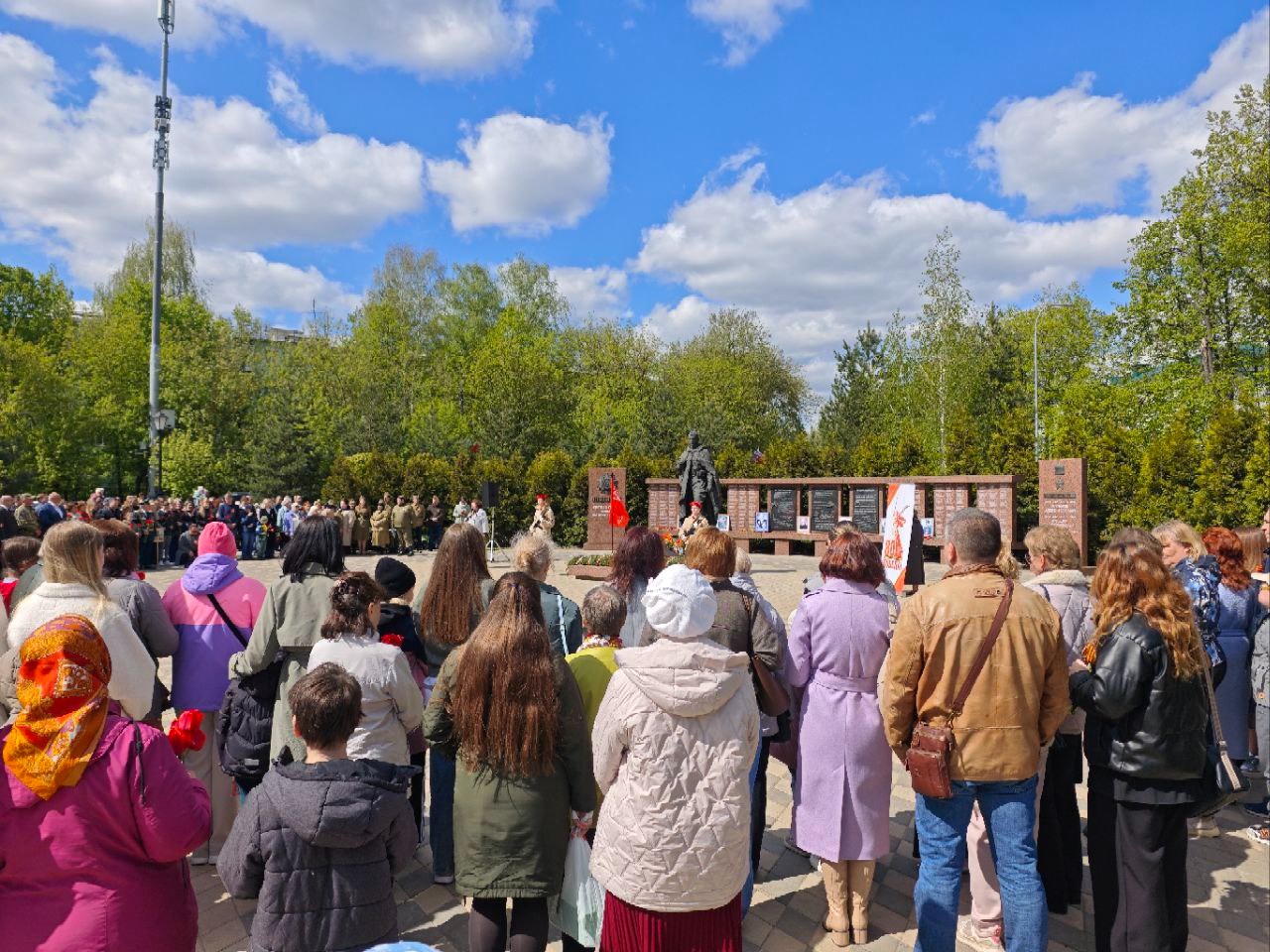 Празднование Дня Победы в Лосино-Петровском