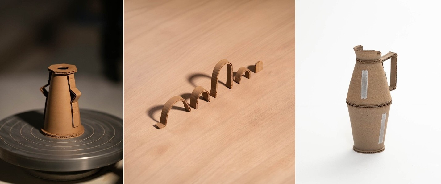 фигуры домашнего декора из картона от Жака Моннеро