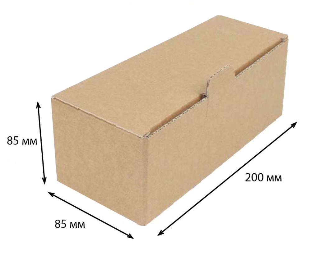 Купить коробка ласточкин хвост 200x85x85 Т-11 бурый по цене Цена по запросу руб, от производителя в интернет-магазине Комупак