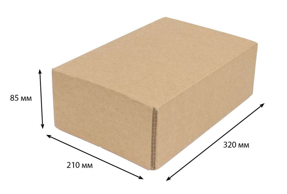 Купить четырехклапанная коробка 320x210x85 Т-24 бурый по цене Цена по запросу руб, от производителя в интернет-магазине Комупак №1