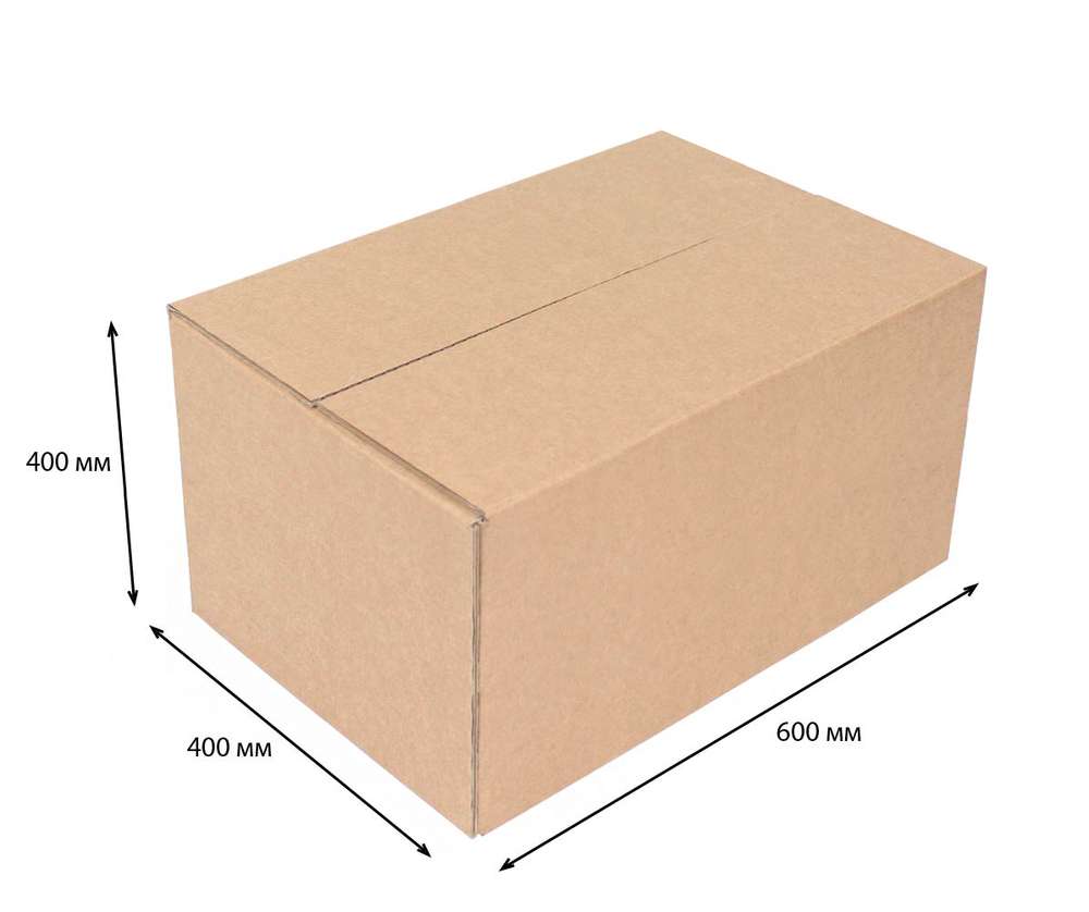 Купить четырехклапанная коробка 600x400x400 Т-22 бурый по цене Цена по запросу руб, от производителя в интернет-магазине Комупак №1