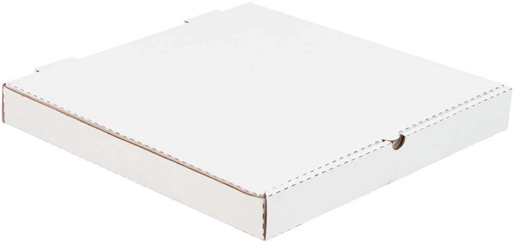 Купить коробка для пиццы 350x350x40 Т-22 белый по цене RUB 19.00/шт. руб, от производителя в интернет-магазине Комупак