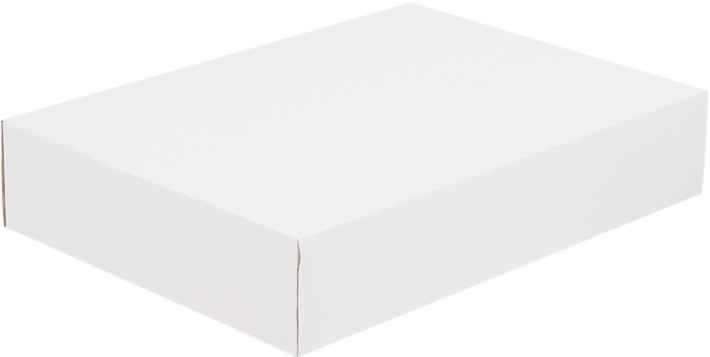 Купить коробка с крышкой 410x295x80 Т-11 белый по цене Цена по запросу руб, от производителя в интернет-магазине Комупак №1