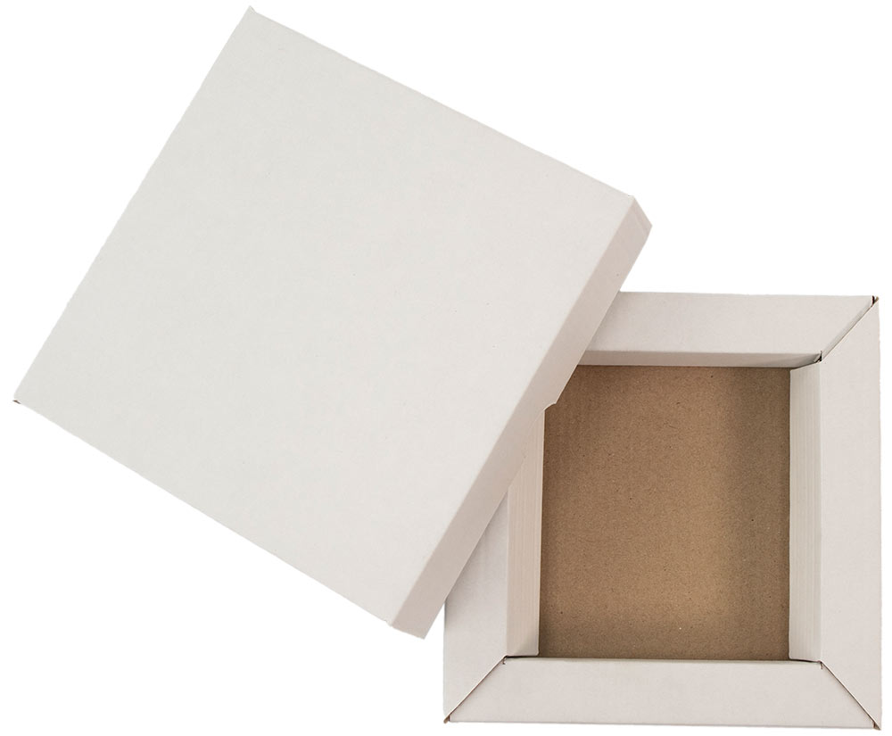 Купить коробка с крышкой 102x102x30 Т-11 белый по цене RUB 10.00/шт. руб, от производителя в интернет-магазине Комупак №1
